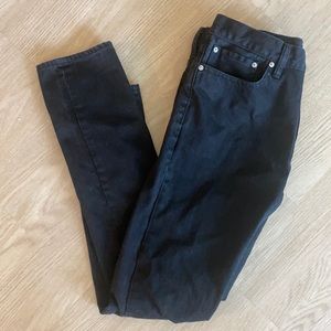 Lightly used club Monaco dark / black denim